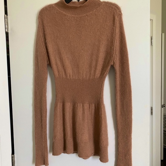 Beautiful Tan Rick Owens Mohair Sweater 